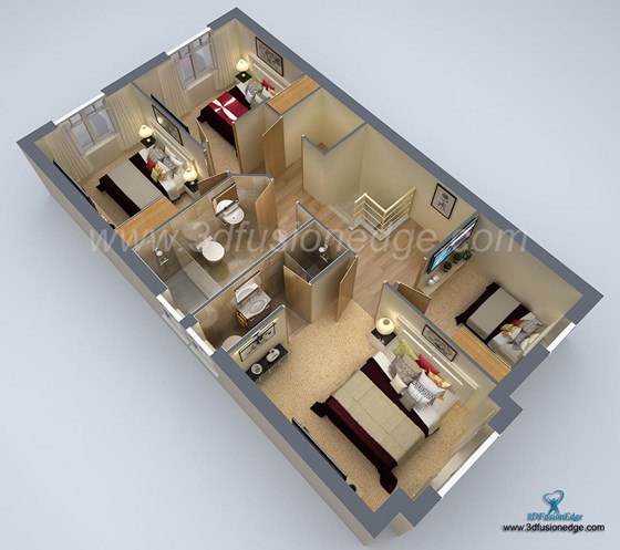3D Floor Plan: Advantages of 3D floor Plan 